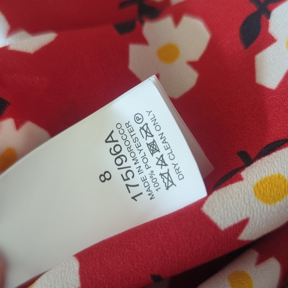 Kate Spade Block Flower Fluid Dress - Picture 7 of 7